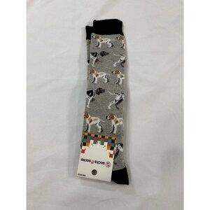 Socks N Socks Womens One Size Pointer Dog Kneehigh Graphic Socks 1 Pair